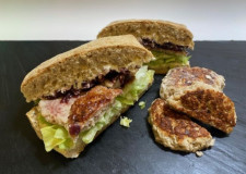 Sandwich med frikadelle