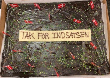 Chokoladekage - plade